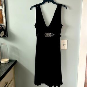 Scarlett nite black cocktail dress size 14 excellent condition.